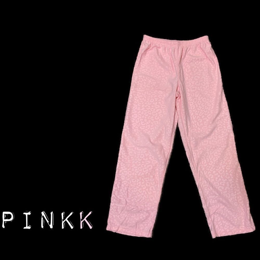 NWOT Pink K  Women's Fleece Pajama Super Cozy Sleepwear 2-Pc Set  Pink S… - Picture 8 of 12